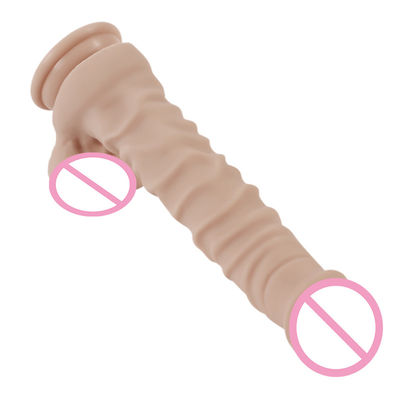 350g 215mm Thick Women Dildo Liquid Silicone Extra Soft Dildo Rubber Sex Toys
