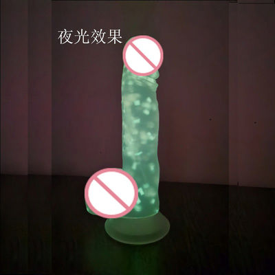 18 X 4cm Penis Male Silicone Rubber Sex Toys Realistic Penis Dildo For Female