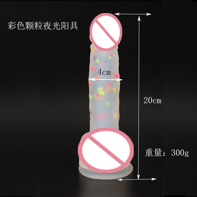 18 X 4cm Penis Male Silicone Rubber Sex Toys Realistic Penis Dildo For Female