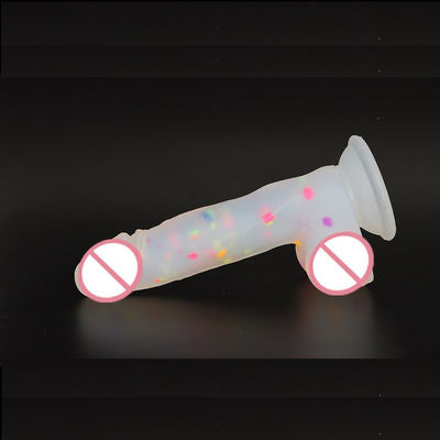 18 X 4cm Penis Male Silicone Rubber Sex Toys Realistic Penis Dildo For Female