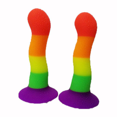 Silicone Rubber Waterproof Liquid Silicone Dildo 18 X 4CM Huge Realistic Dildo