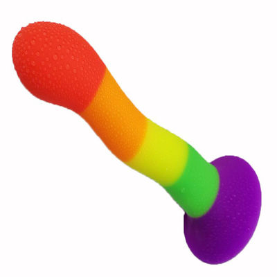 Silicone Rubber Waterproof Liquid Silicone Dildo 18 X 4CM Huge Realistic Dildo