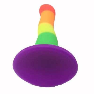 Silicone Rubber Waterproof Liquid Silicone Dildo 18 X 4CM Huge Realistic Dildo