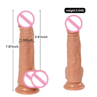 Penis Male Liquid Silicone Dildo Suction Cup Soft Ultra Realistic Dildo For Women