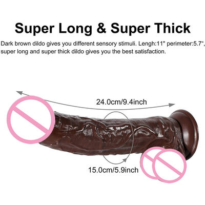10 Inch Xxl Realistic Dildo Double Dildo Custom Gummy Real Feel Big Dog Cock