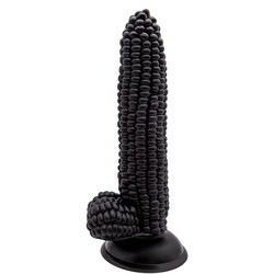 Huge Corn Shaped Realistic Dildo Penis Corn Cob Dildo  245g