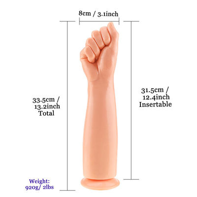 PVC Rubber Hand Dildo Tentacle Sex Toys Huge Fisting Hand Dildo Butt Penis