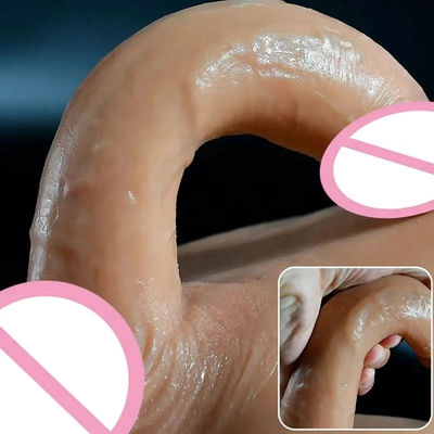 Men Underwear Male Artificial Penis Strap On Dildo Panties Hollow Solid 820g
