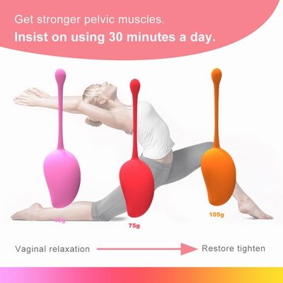 34mm Kegel Ball Exercise Ben Wa Kegel Tightening Ball ROHS