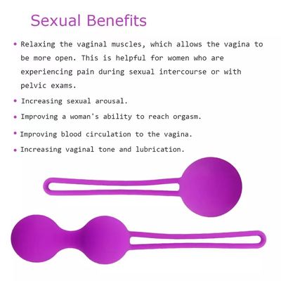 Tightening Kegel Ball Silicone Vibrator Exercise Vagina Kegel Weights For Women