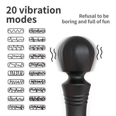 Adult Female G Spot Stick Body Remote Control Clitoris Stimulator Body Massager Wand
