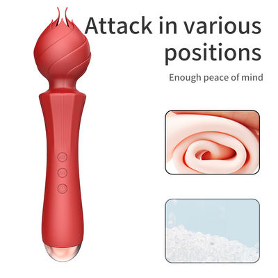 USB Charge Big G Spot Vibrator 24cm Pussy Handheld Vibrator Sexy 238g