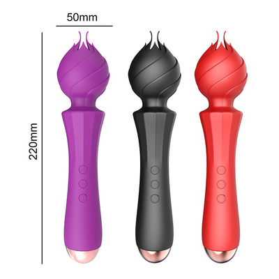 USB Charge Big G Spot Vibrator 24cm Pussy Handheld Vibrator Sexy 238g