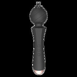 USB Charge Big G Spot Vibrator 24cm Pussy Handheld Vibrator Sexy 238g