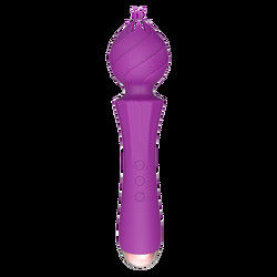 USB Charge Big G Spot Vibrator 24cm Pussy Handheld Vibrator Sexy 238g
