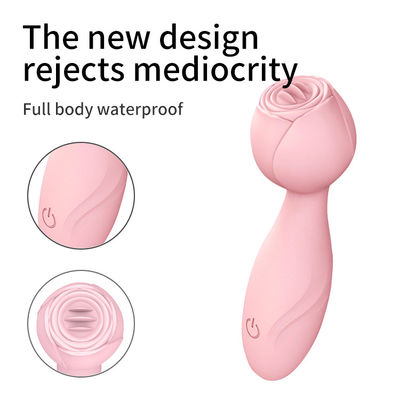 Printing Logo AV Wand Cordless Handheld 350g Women Vibrator Wand Massage