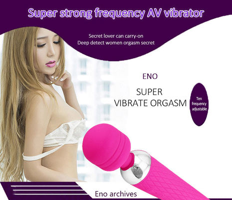 Female AV Wand Mini Bullet Vibrator Clit Sucking Vibrator Masturbation Massage