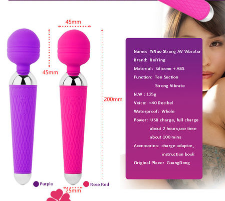 Female AV Wand Mini Bullet Vibrator Clit Sucking Vibrator Masturbation Massage