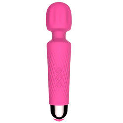 Woman Silicone Sex Toys Massager Handheld Magic Wand Rechargeable Vibrator For Clitoral