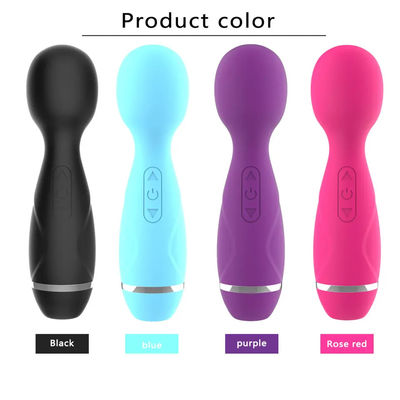 Mini Wireless Japan AV Wand Girls Pussy Sucking Black Massage Wand Vibrator