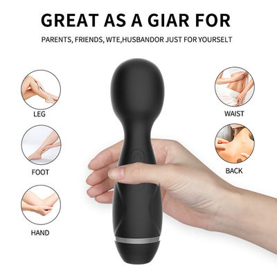 Mini Wireless Japan AV Wand Girls Pussy Sucking Black Massage Wand Vibrator