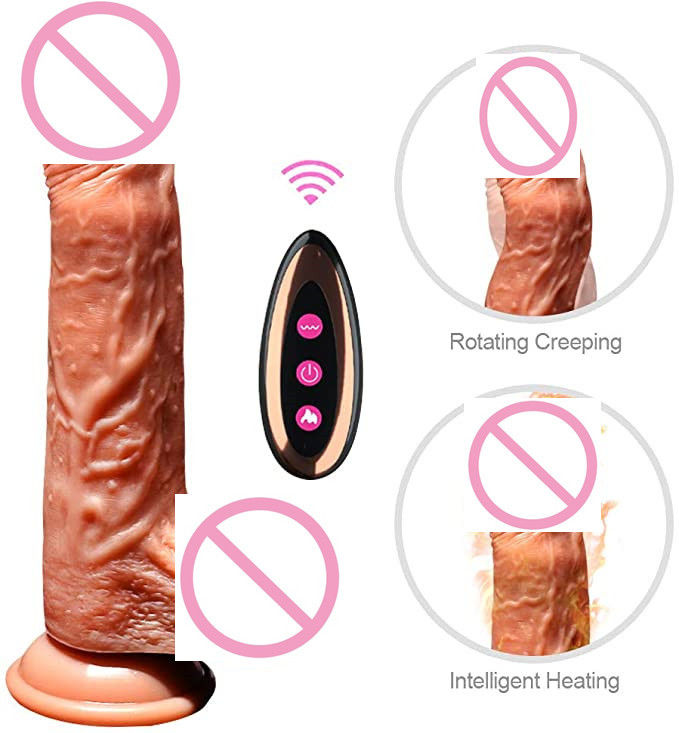 520g Suction Cup Remote Sex Vibrator Sex Toy Dildos For Women Masturbating
