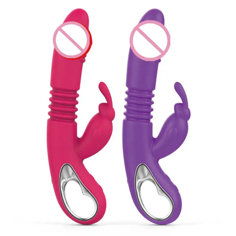 12 Frequency Vibrator Sex Toy Usb Rechargeable Female Stimulator Dildo Telescopic Heating