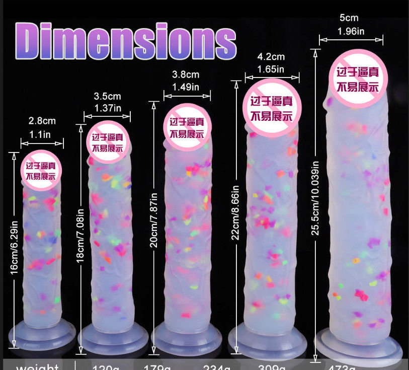 21.5 X 4cm Realistic Dildo Rubber Artificial Penis Anal Male Liquid Soft Silicone