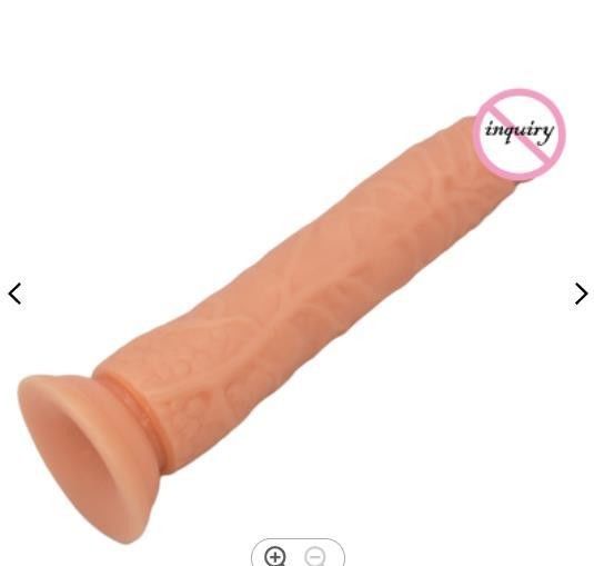 Artificial  Penis Anal  Male Realistic Dildo Liquid Soft  Silicone  Rubber  Sex Toys For Women Strong Suction Cup Hands