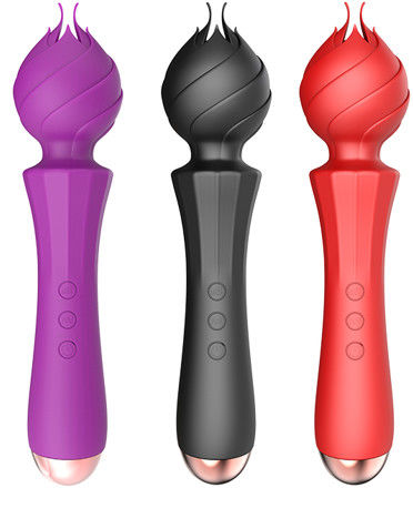 USB Charge Big G Spot Vibrator 24cm Pussy Handheld Vibrator Sexy 238g